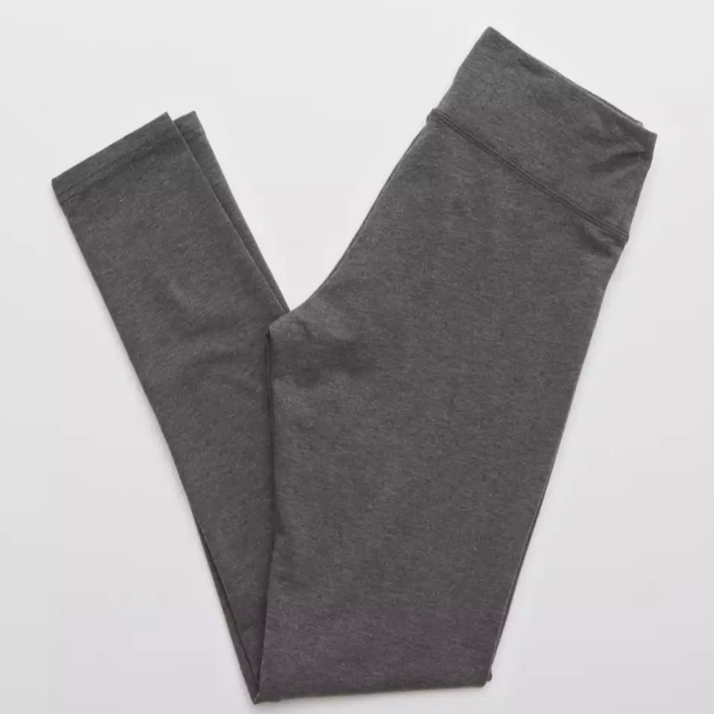 2 FOR $12 Aerie Chill Leggings Heather Gray